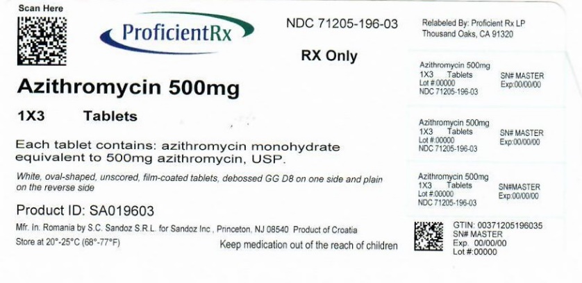 These Highlights Do Not Include All The Information Needed To Use Azithromycin Tablets Safely