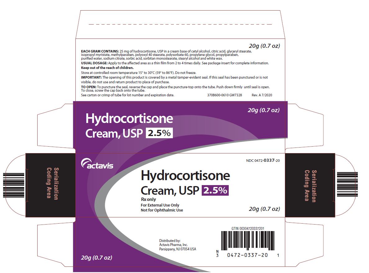 Hydrocortisone cream usp 2 5 