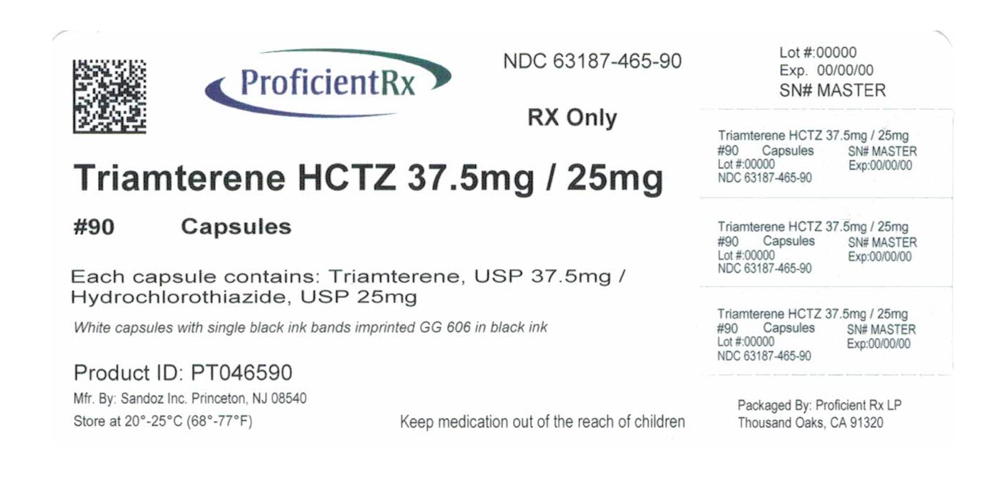 Triamterene and hydrochlorothiazide capsules usp