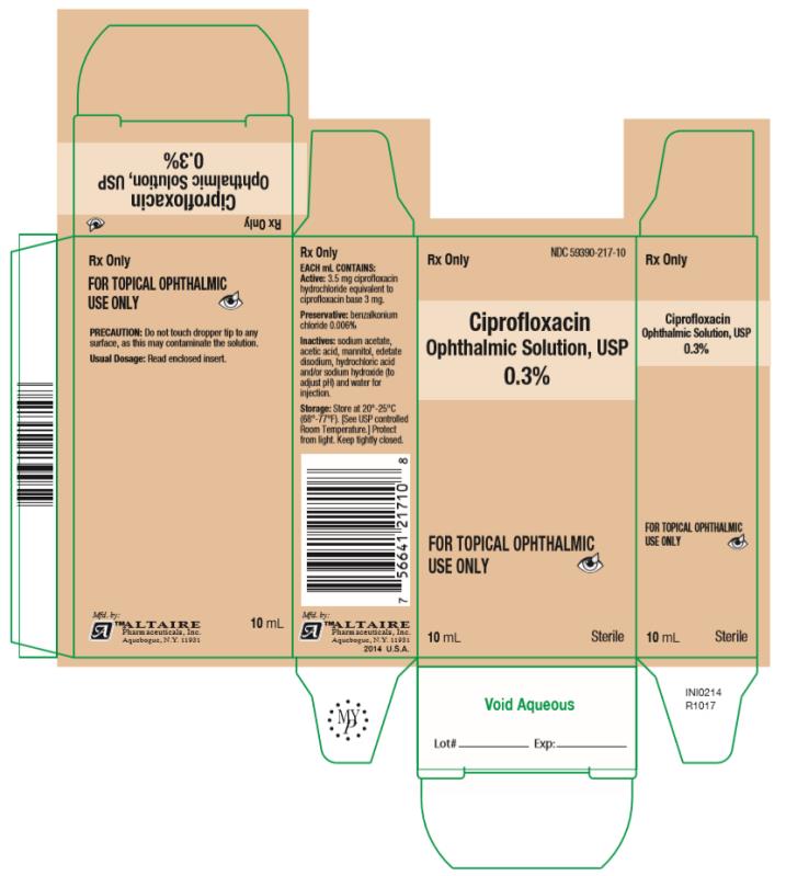 Ciprofloxacin hcl ophthalmic solution 0 3 as base usp sterile