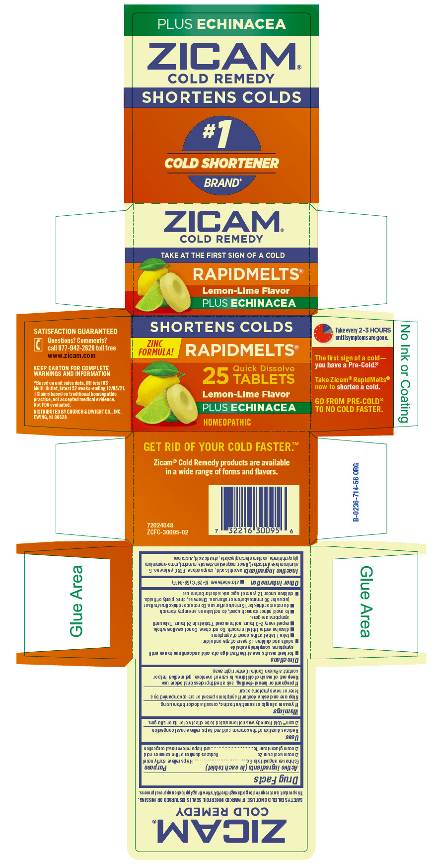 Zicam® Cold Remedy Rapidmelts with Echinacea