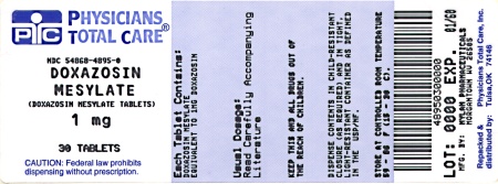 image of 1 mg package label