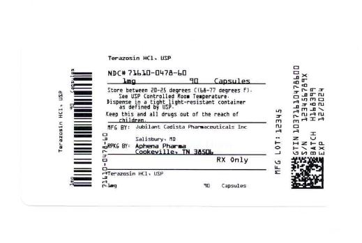 Bottle Label 1 mg