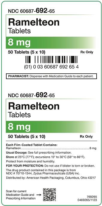 8 mg Ramelteon Carton