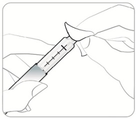 Figure D - 120mcg wipe off needle