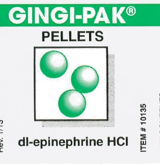 Gingi-Pak Pellets