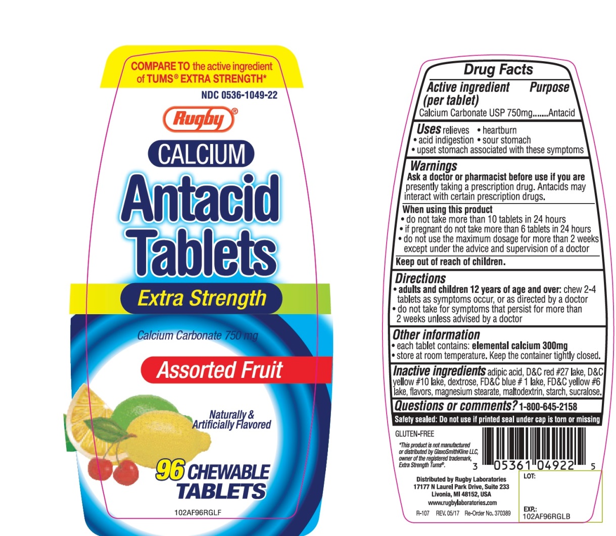 RG Calcium Antacid Tablets 96 Tablets