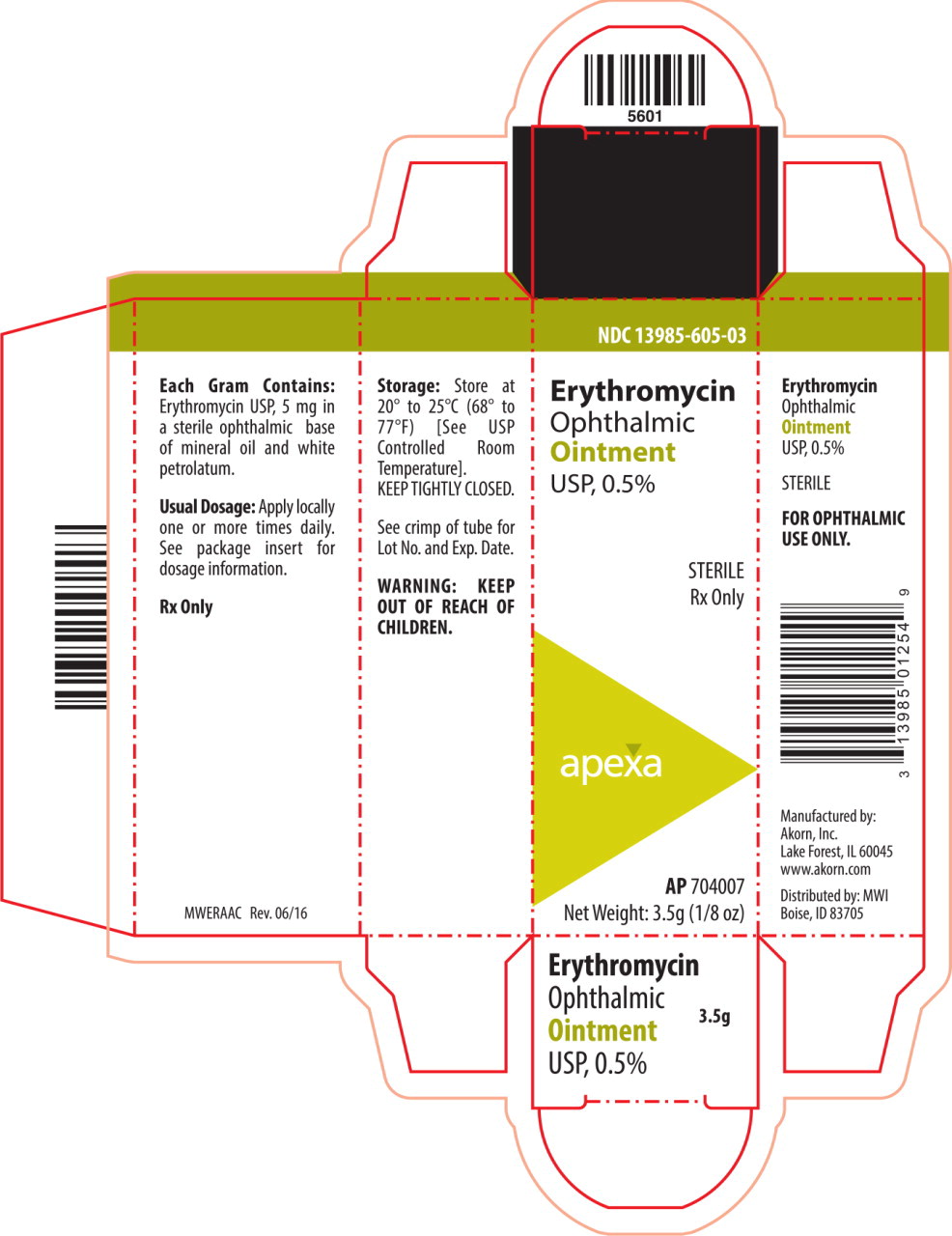 Principal Display Panel Text for Carton Label
