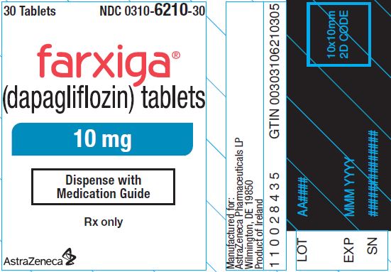 Farxiga 10 mg Bottle Label 