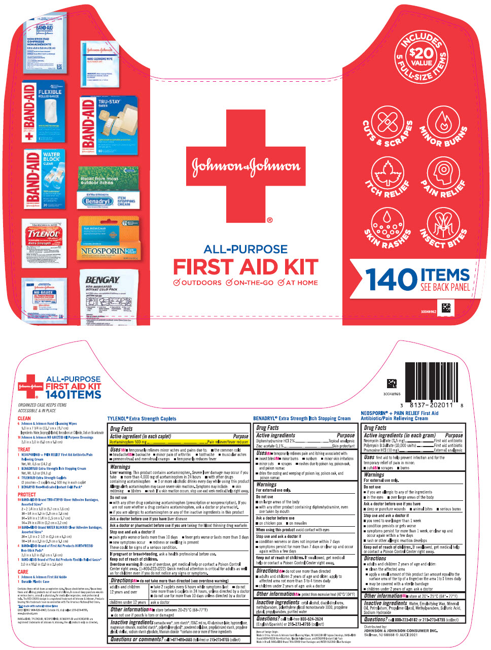 PRINCIPAL DISPLAY PANEL - Kit Package Label