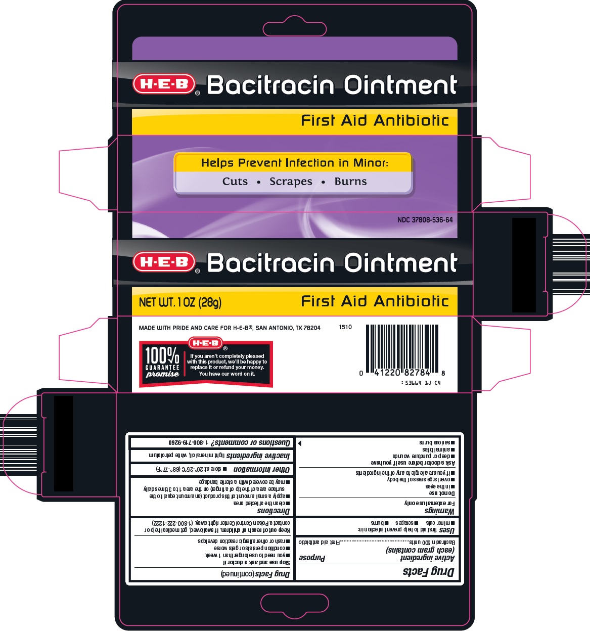 HEB Bacitracin Ointment