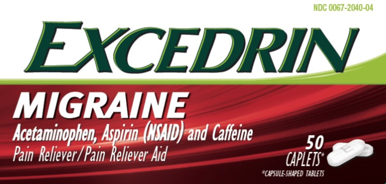 Excedrin Migraine Caplet 2040