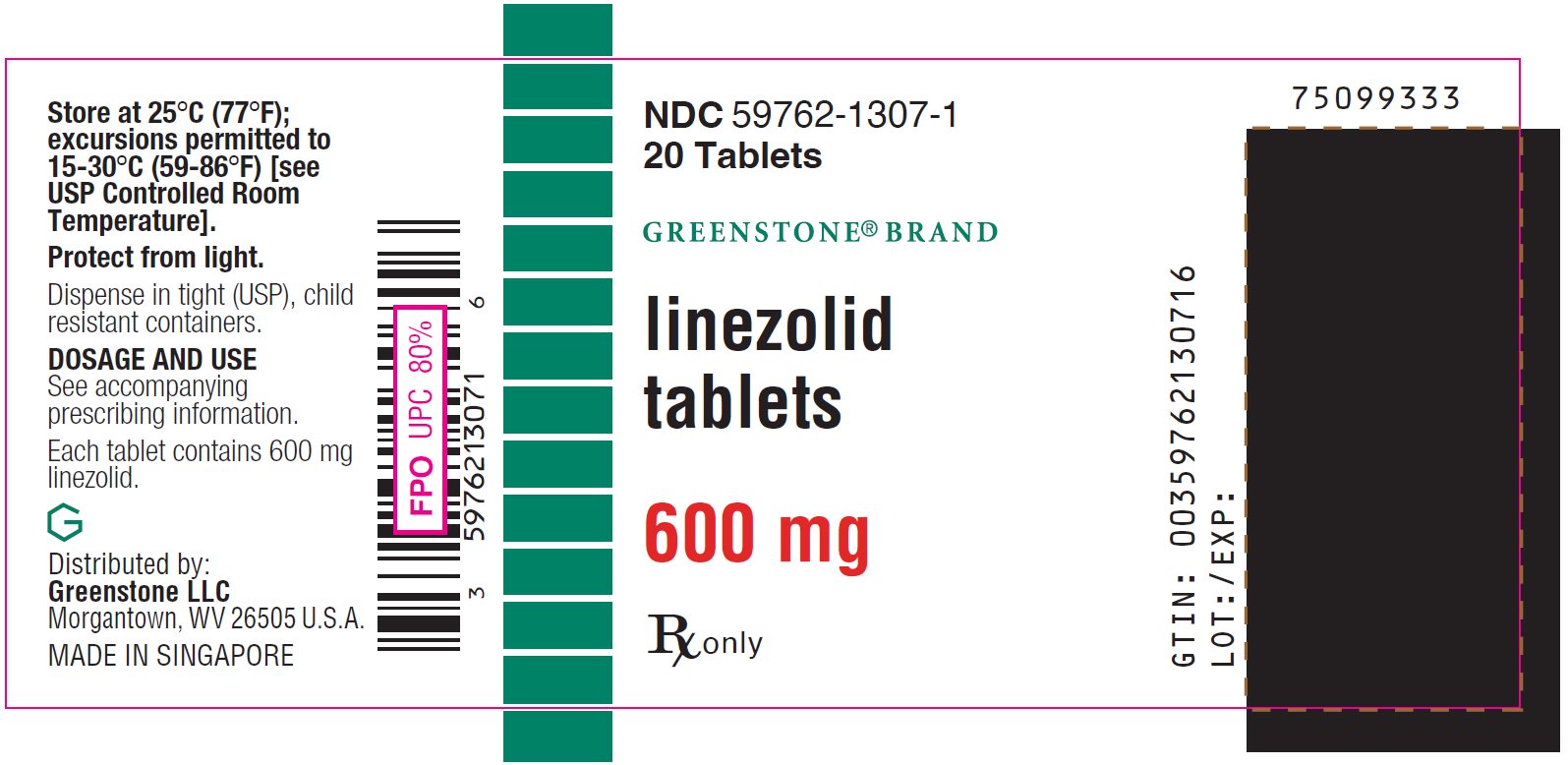PRINCIPAL DISPLAY PANEL - 600 mg Tablet Bottle Label
