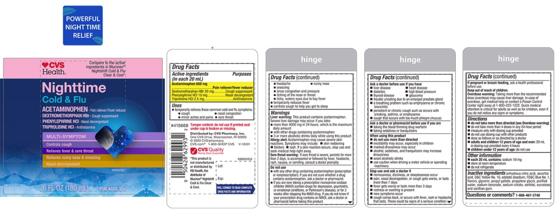 CVS Health Nighttime Cold and Flu