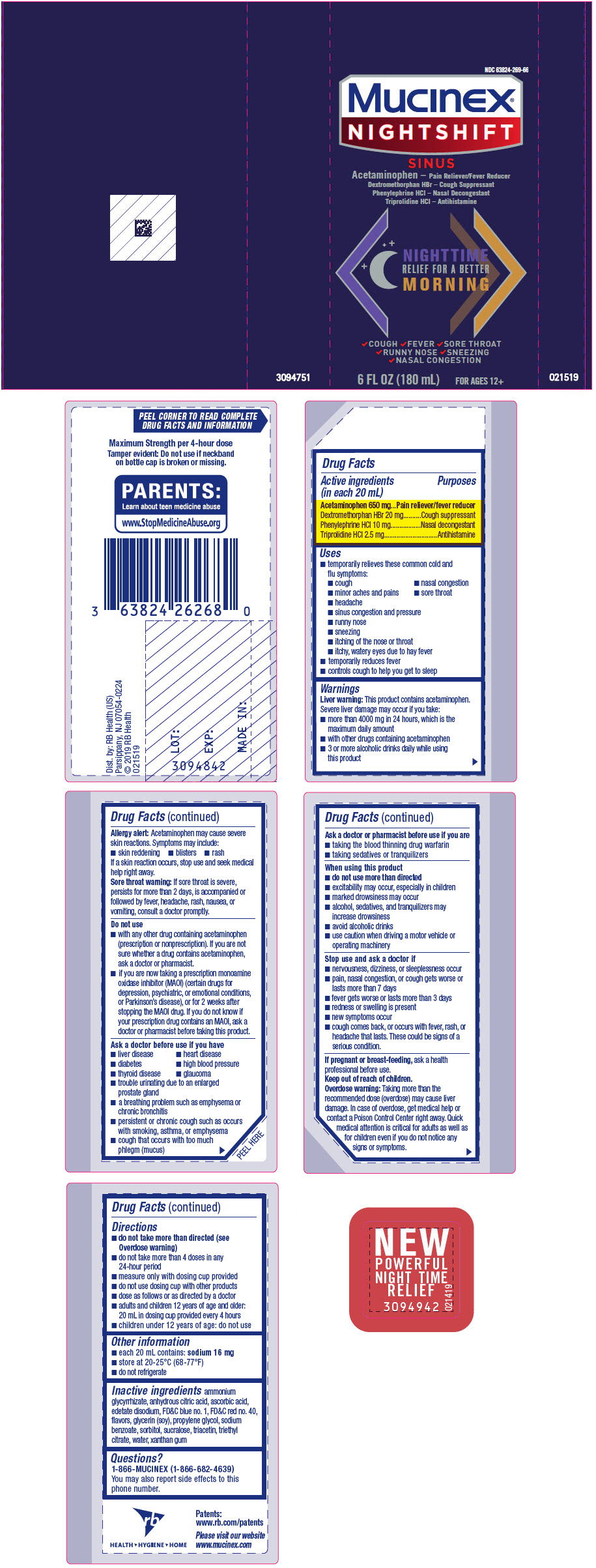 PRINCIPAL DISPLAY PANEL - 180 mL Bottle Label