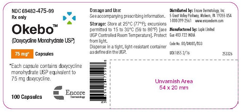 100-Count Bottle Label